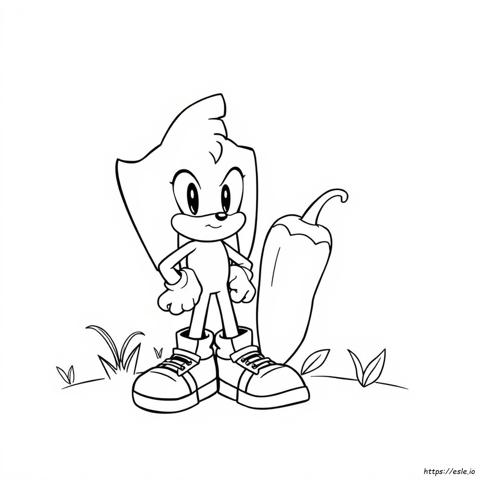 Shin Knuckles Coloring Page