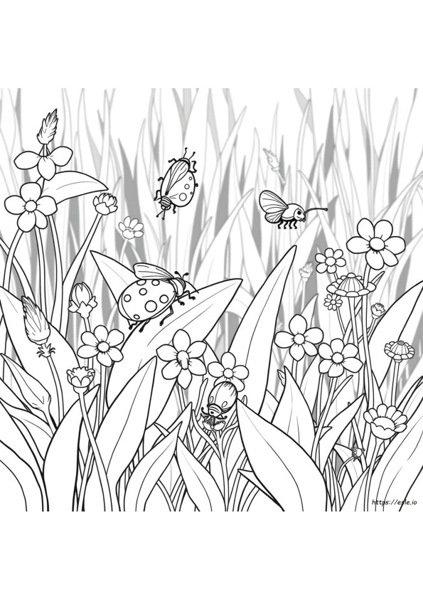 Disegni Da Colorare Di Insetti