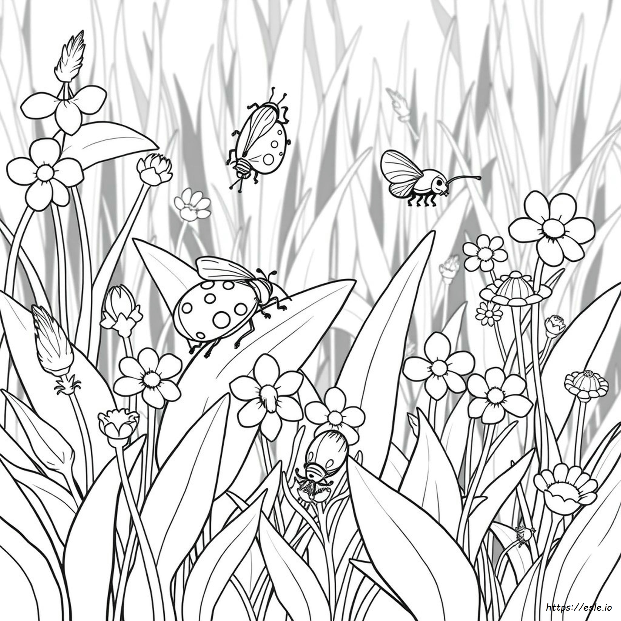 Dibujos Para Colorear De Bichos
