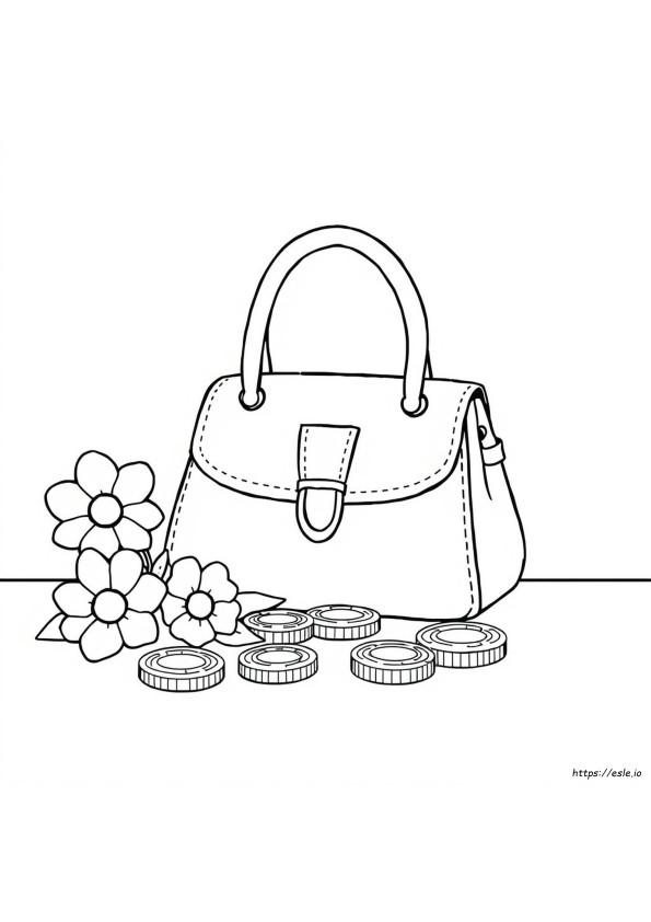 Tas Tangan Lucu Gambar Mewarnai