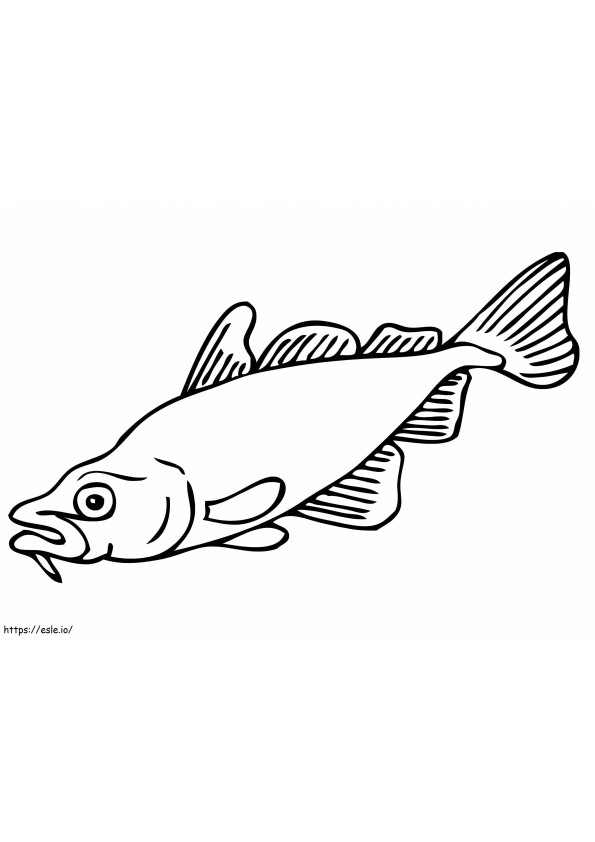 鯉の魚 ぬりえ - 塗り絵