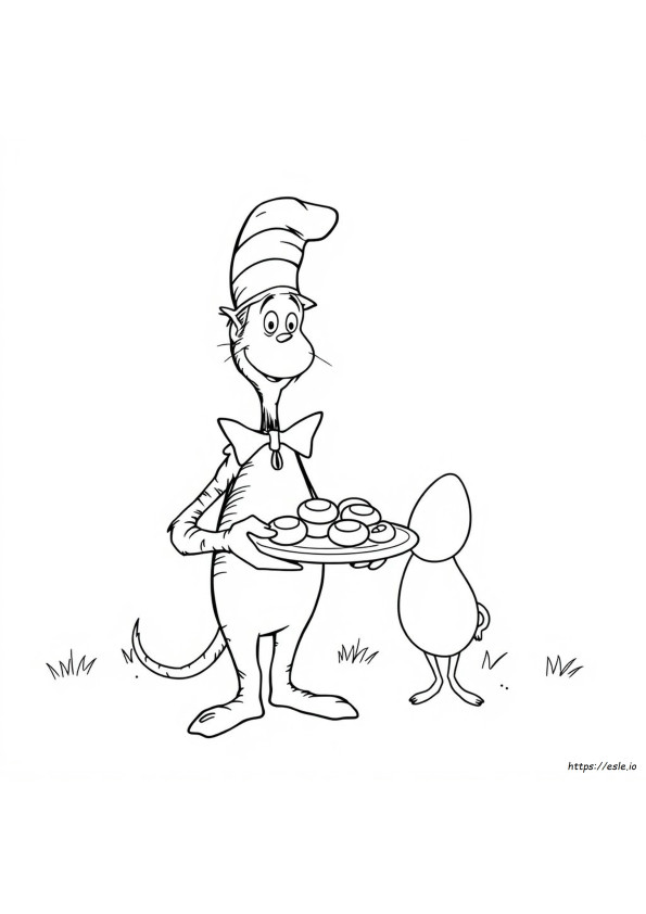Dr Seuss Coloring Pages Green Eggs And Ham