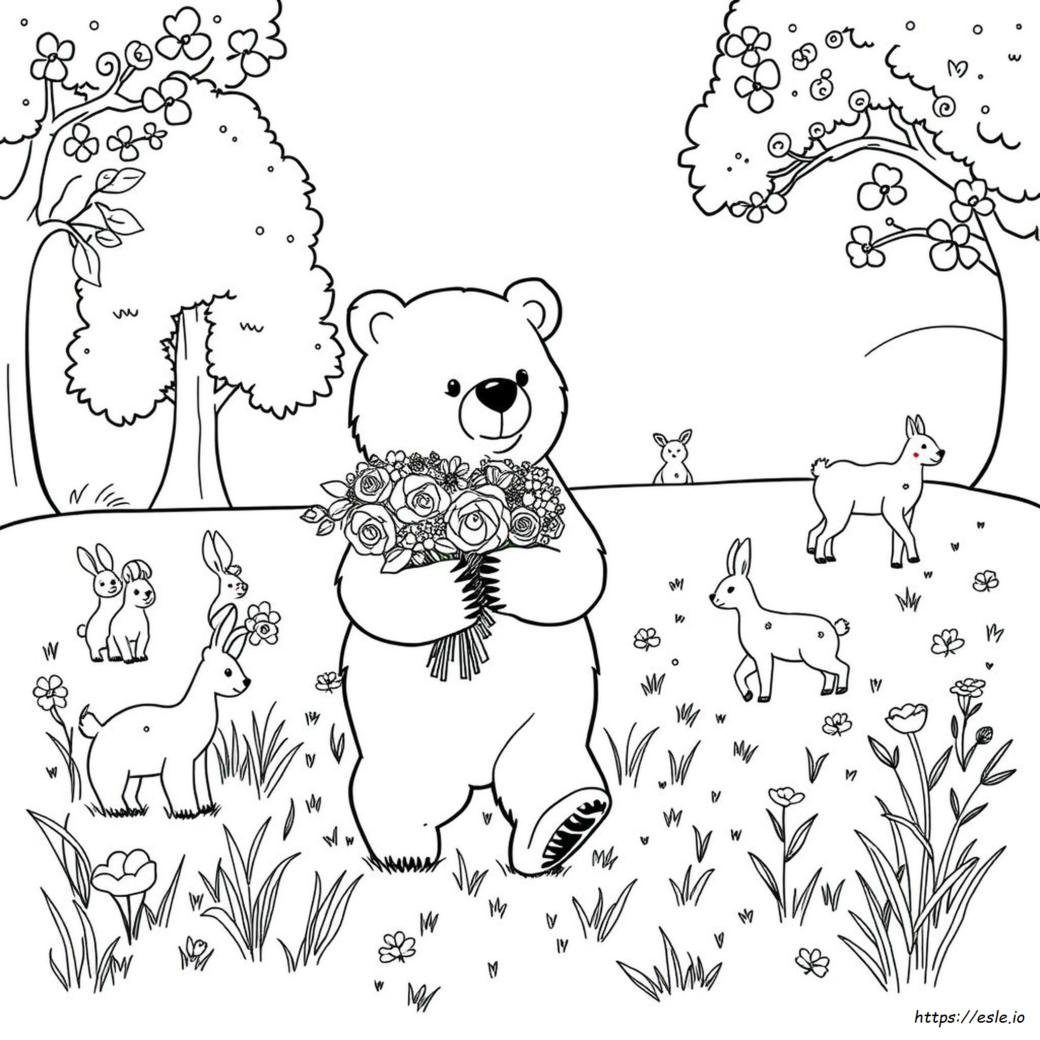 Coloring Sheet Printable Brown Bear Brown Bear Coloring Pages