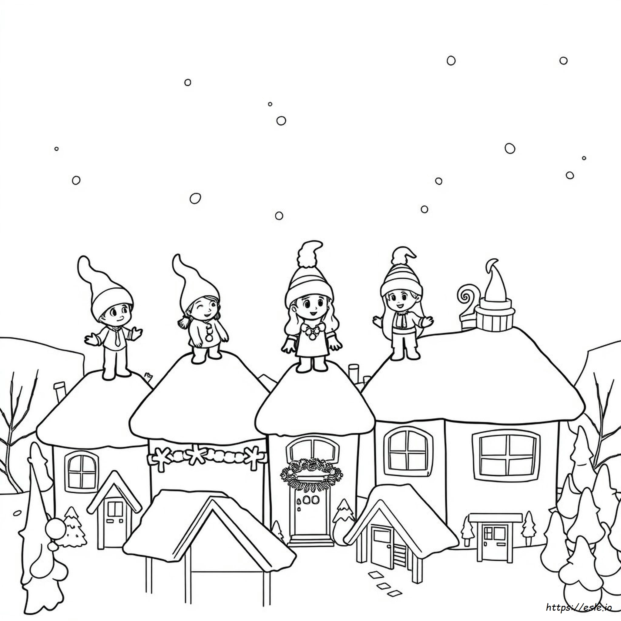 Whoville People Coloring Pages