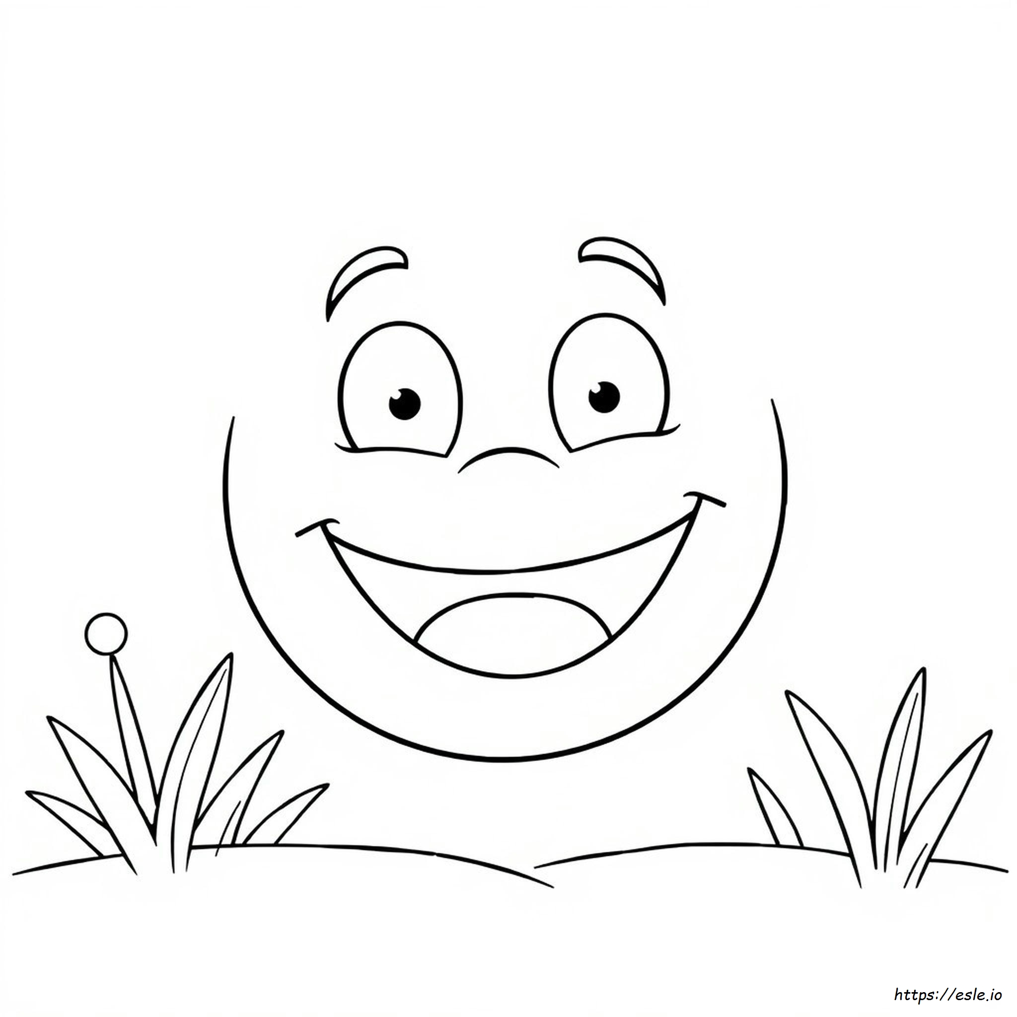 Smile Colouring Pages