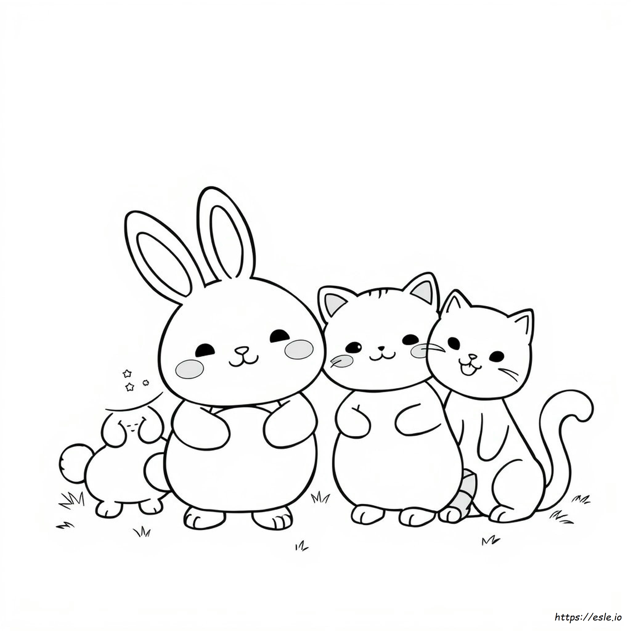 Cinnamoroll E Amici Da Colorare