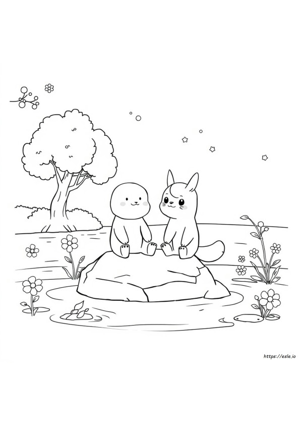 Inumaki Gambar Mewarnai