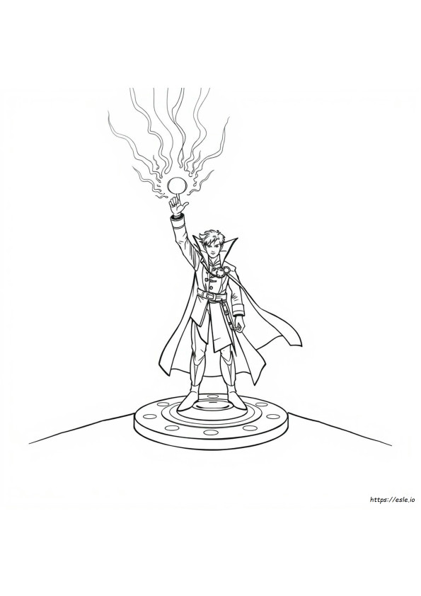 Doctor Strange Coloring Sheet