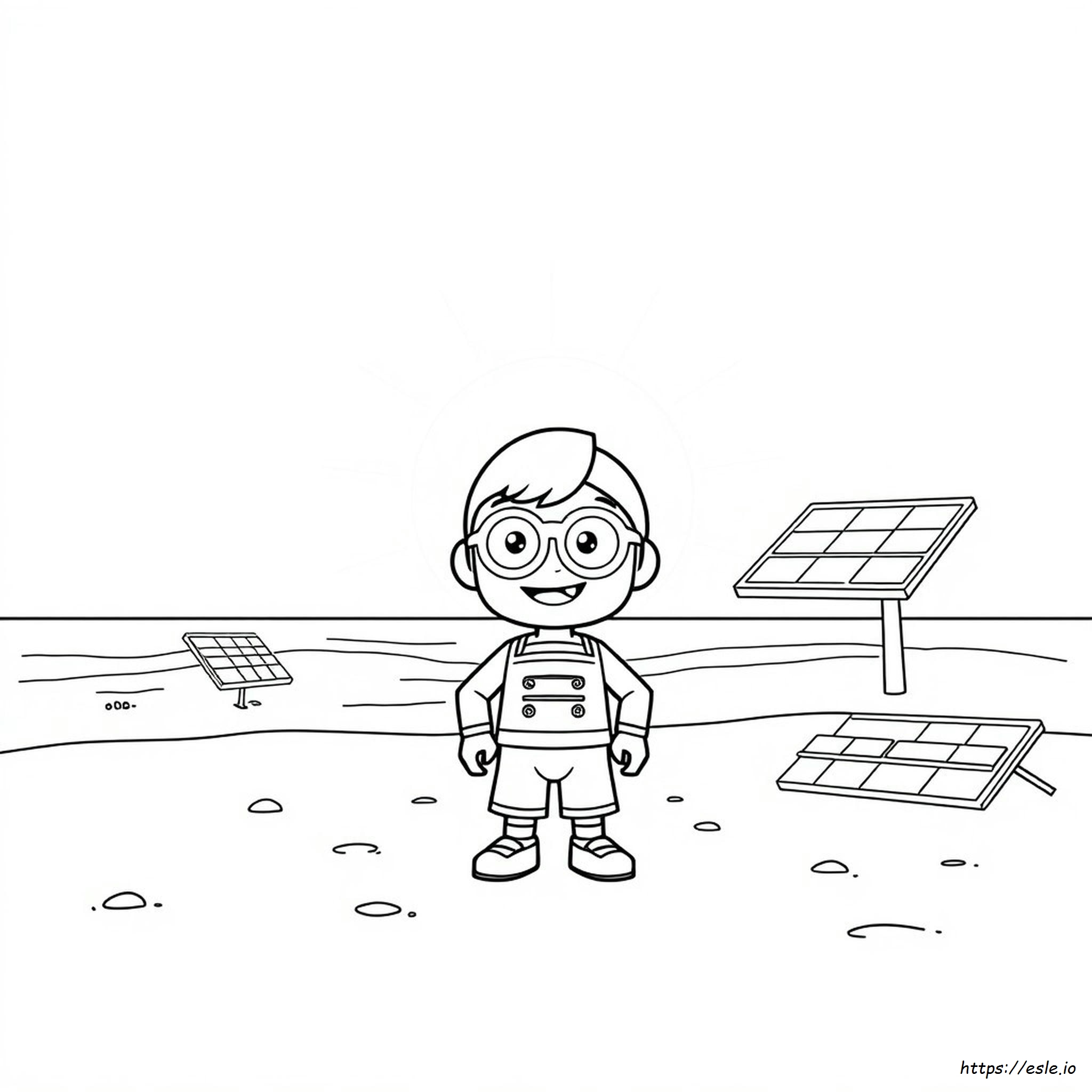 Boboiboy Solar Para Colorir