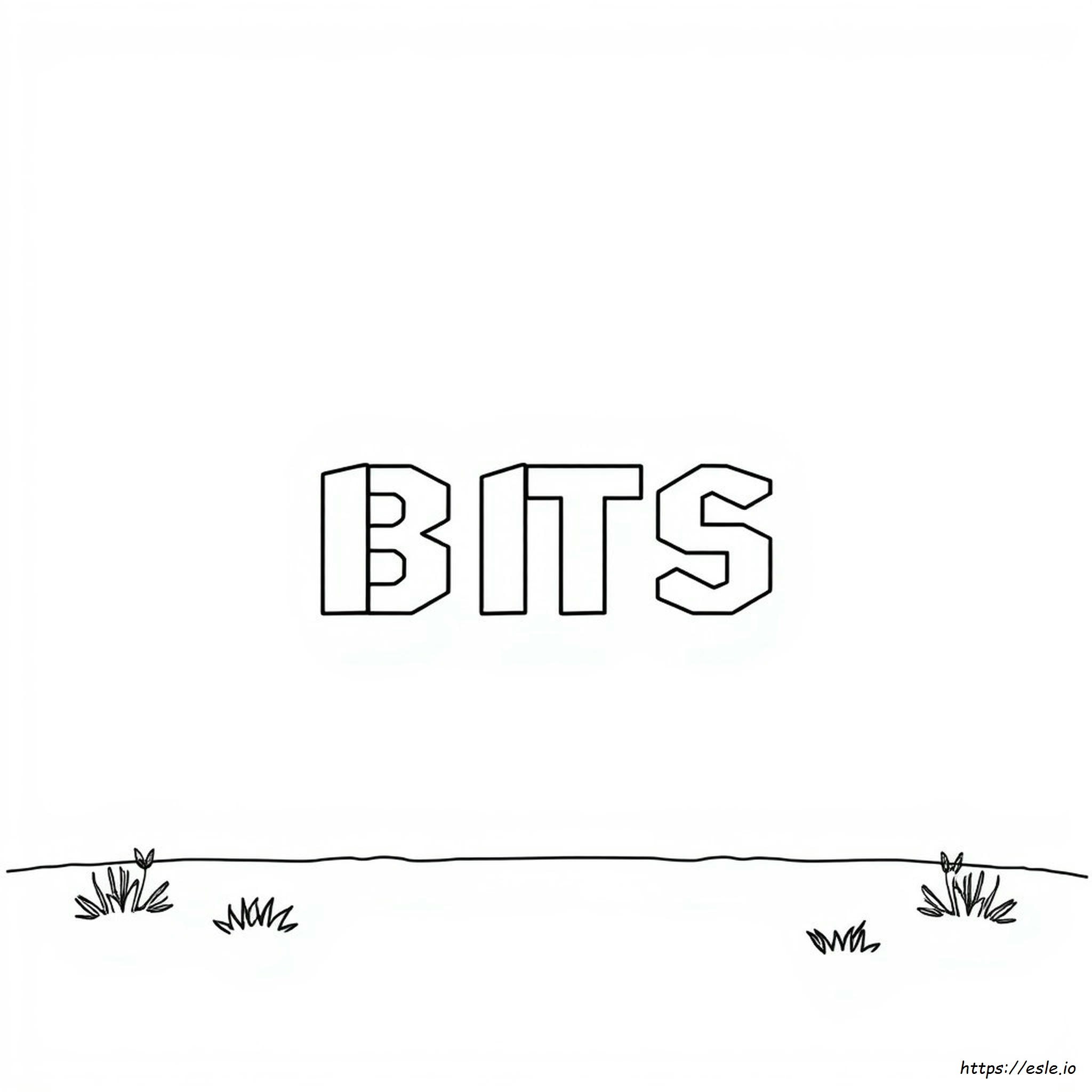 Bts Logo Coloring Pages