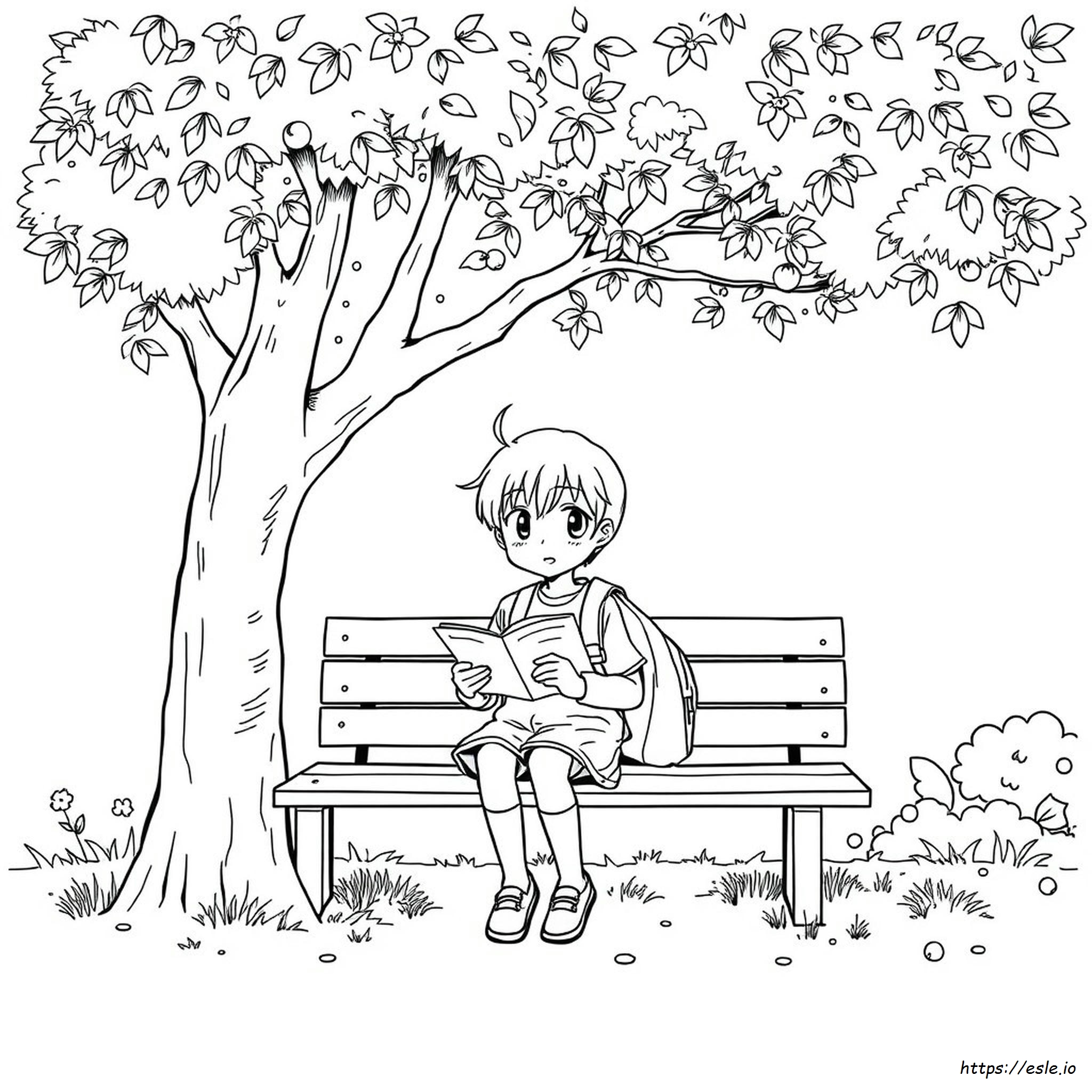 Manga Con Pagine A Colori Da Colorare