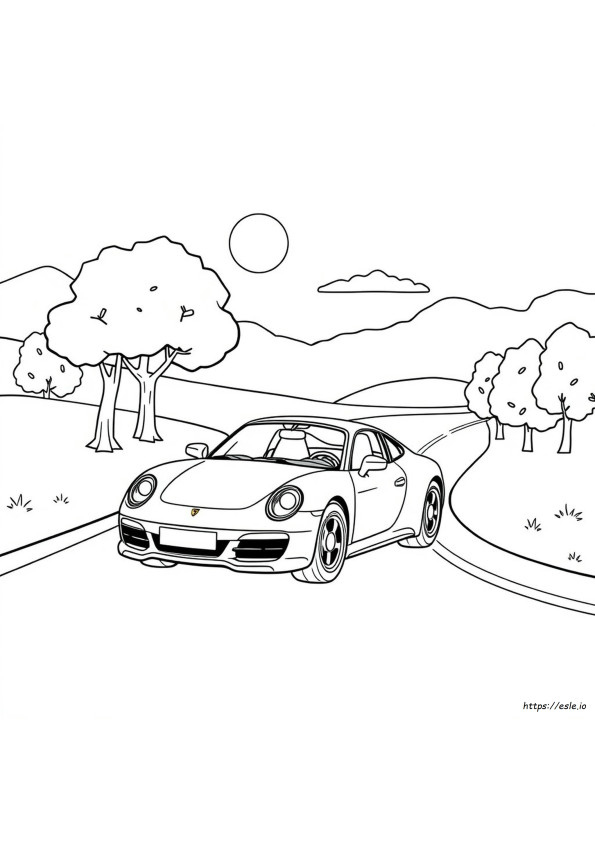 Mobil Keren Gambar Mewarnai
