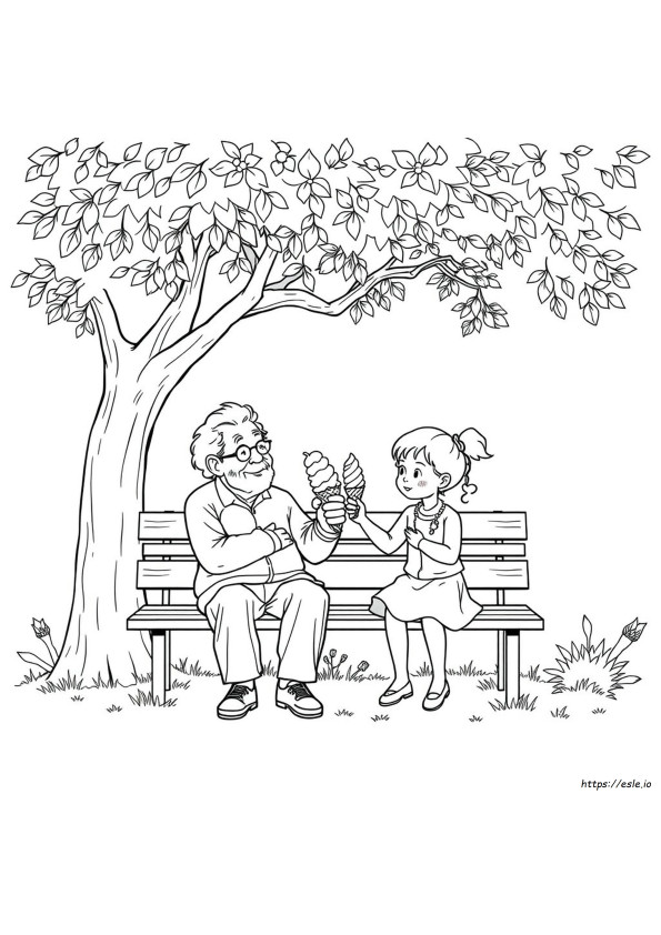 Grandparents Coloring