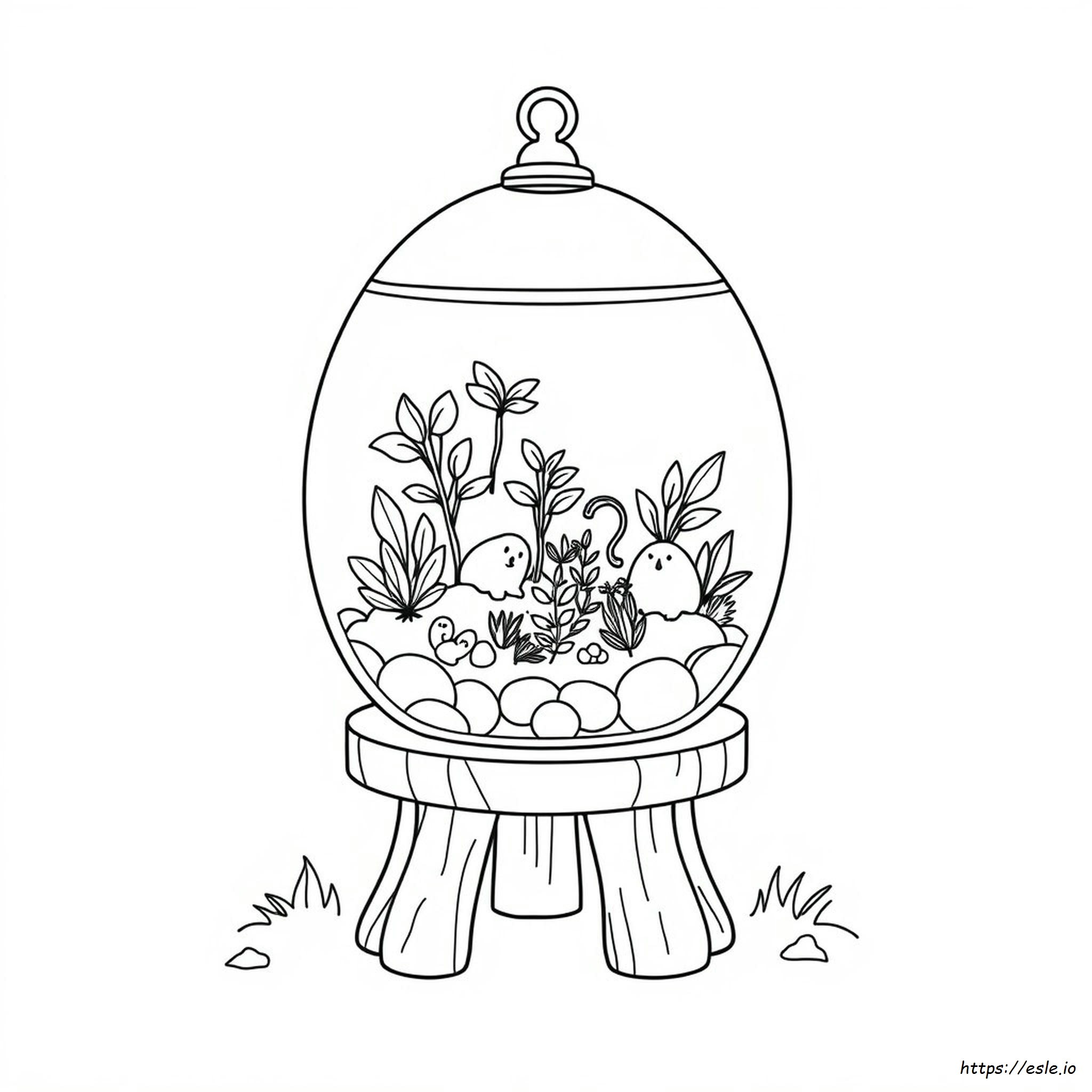 Terrarium Da Colorare