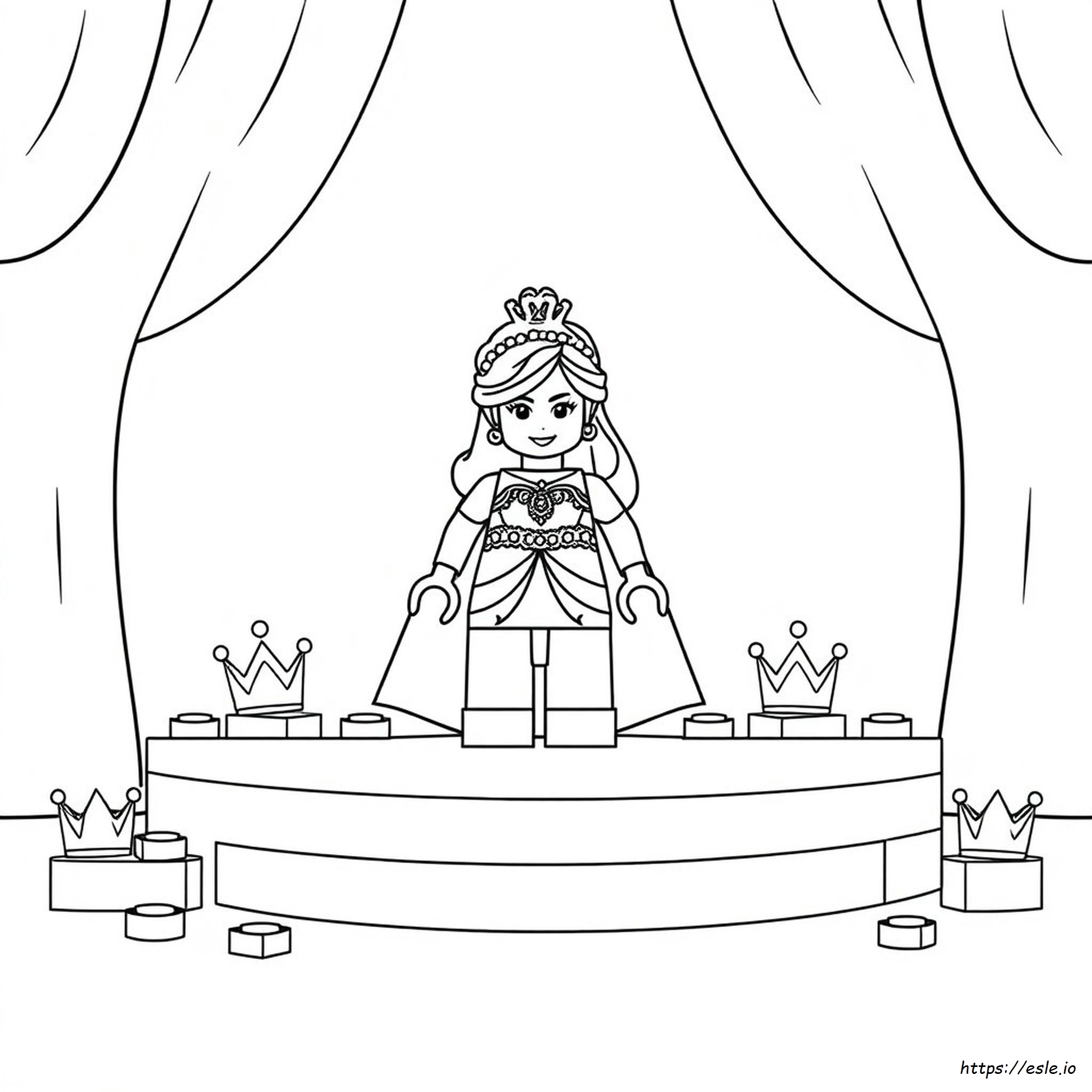 Disegni Da Colorare Lego Principesse