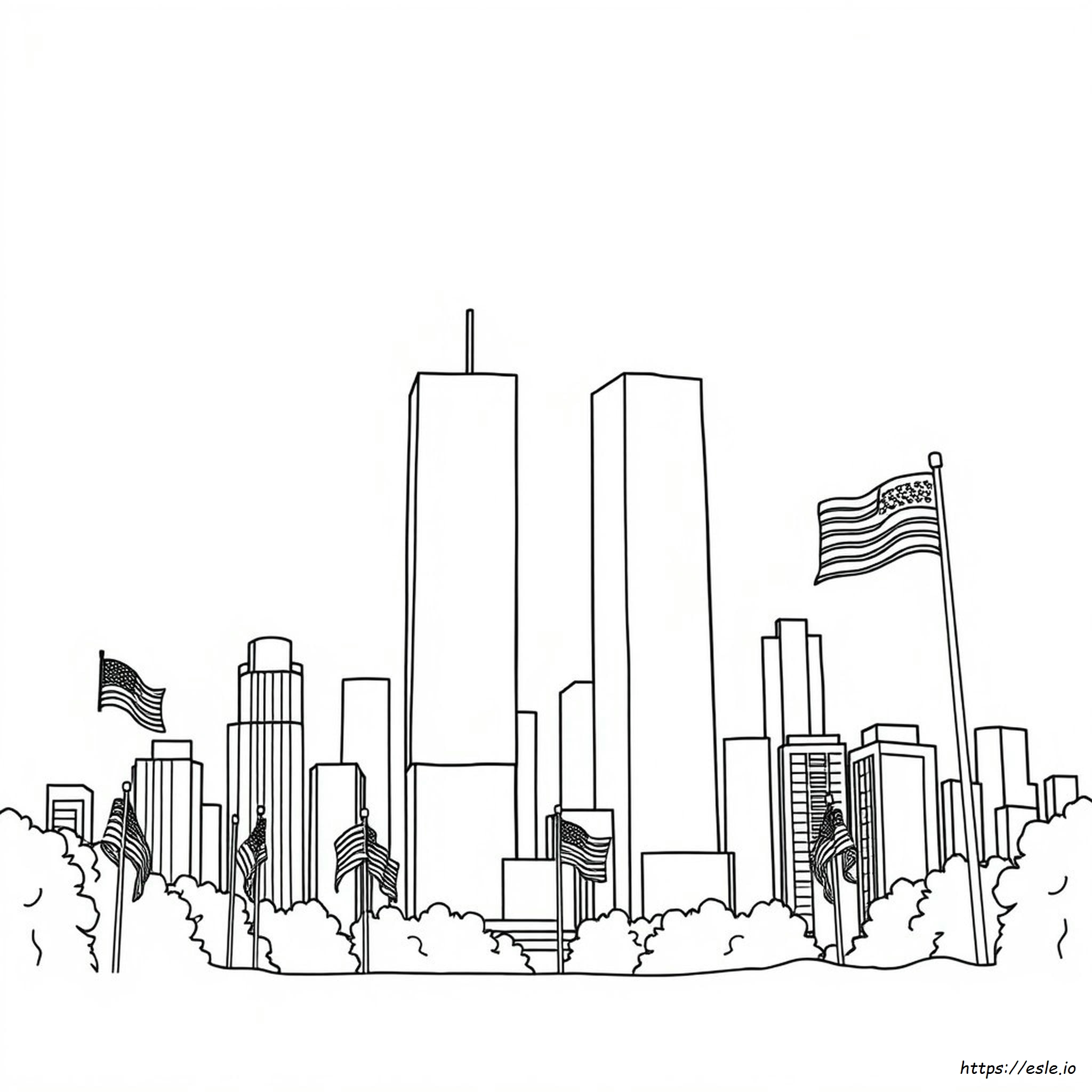 Remember 9 11 Coloring Pages