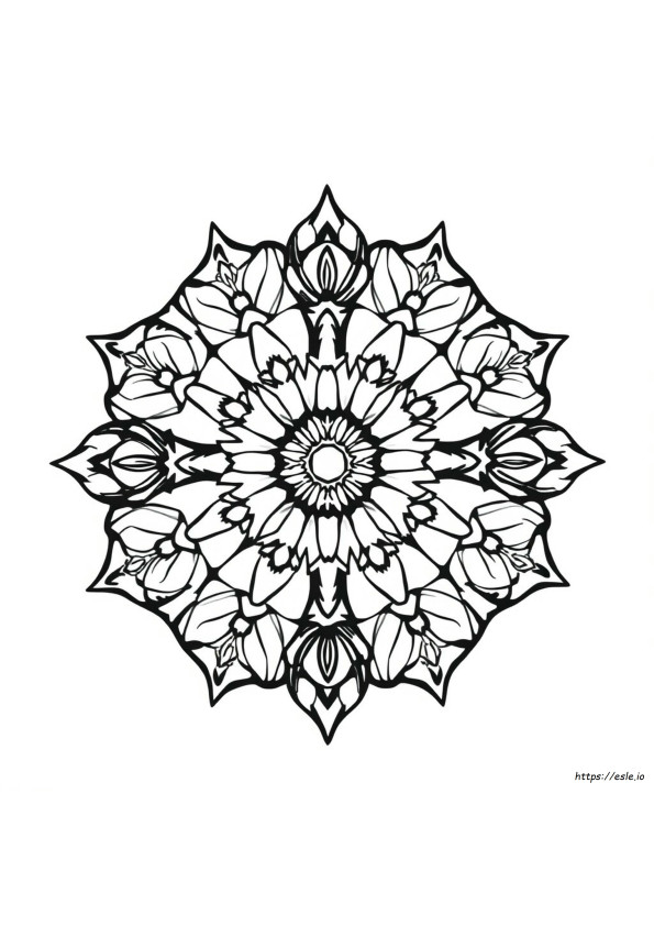 Hayvan Mandala Boyama