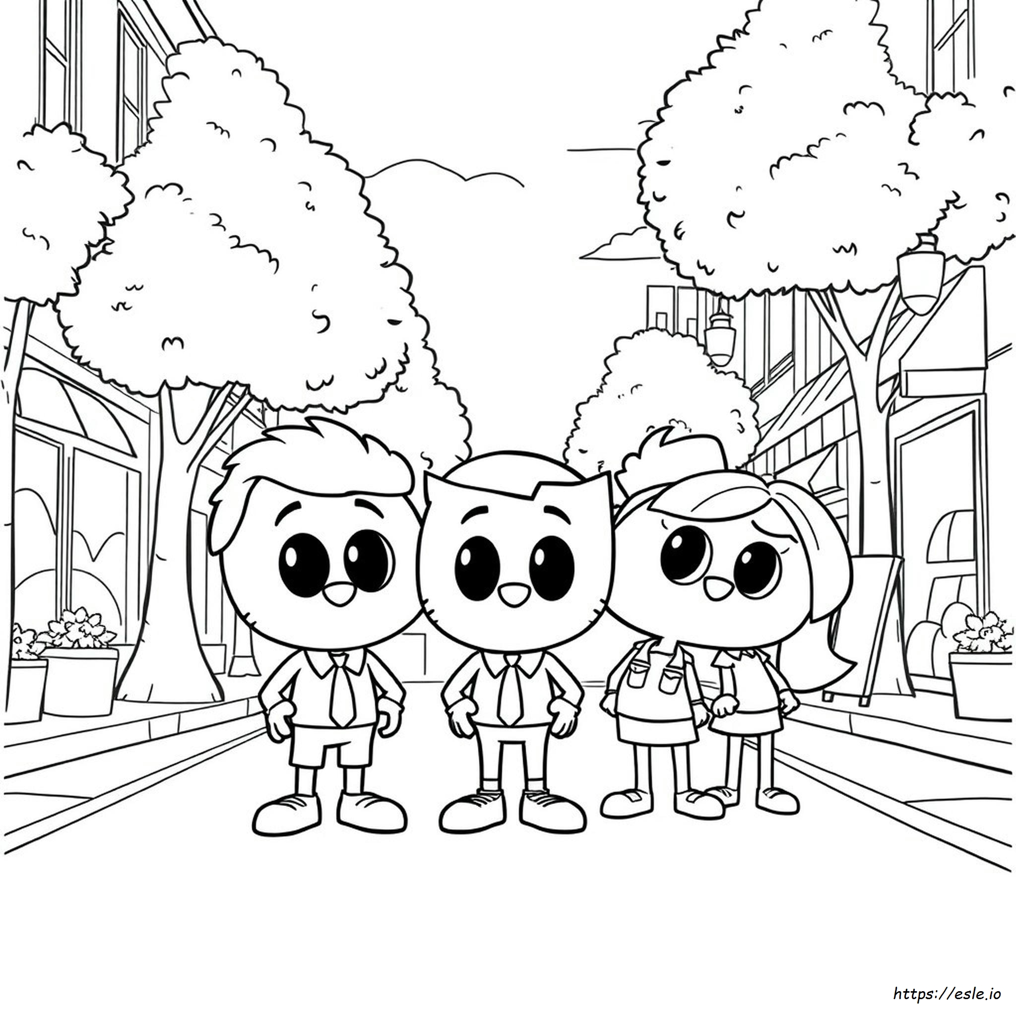 Erstaunliche Welt Von Gumball Ausmalbuch