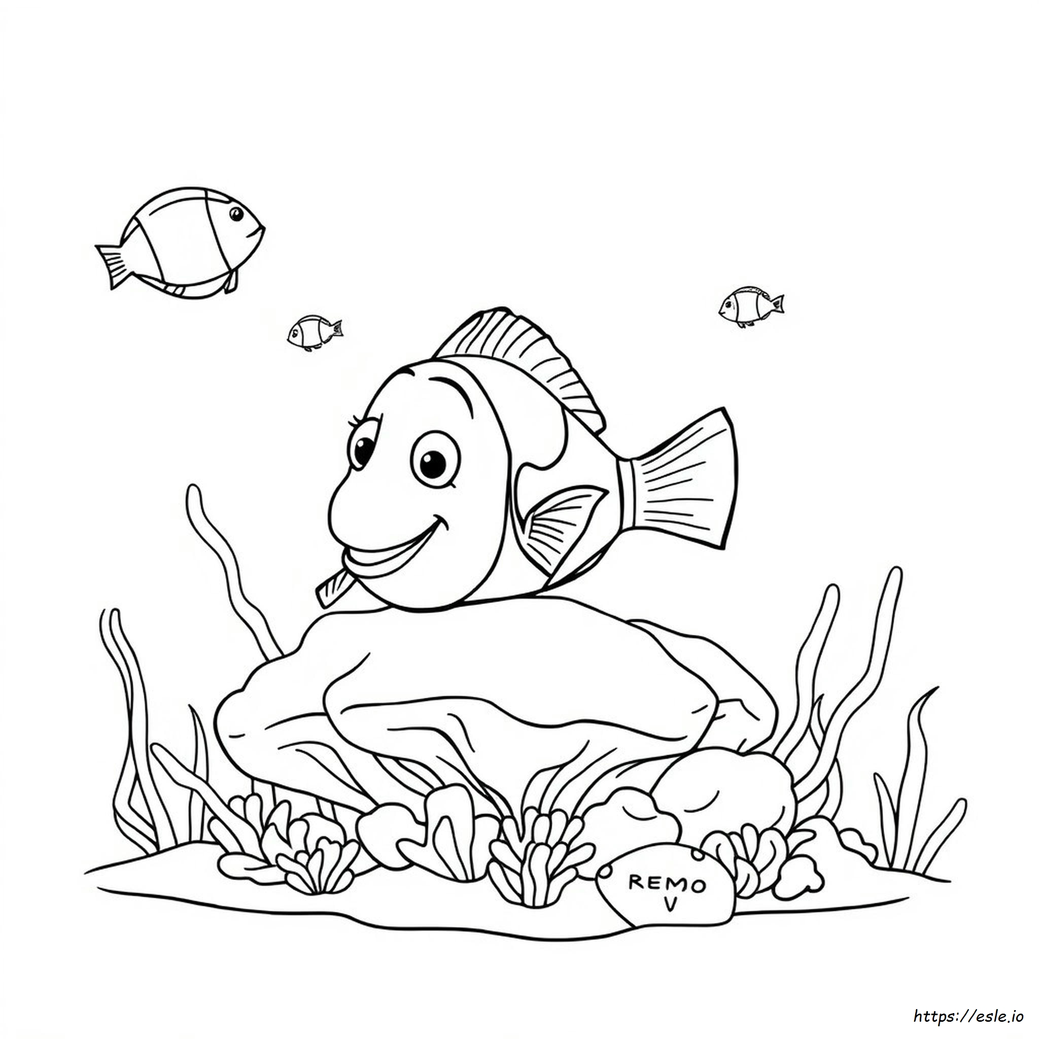 Nemo Coloring Book Pages