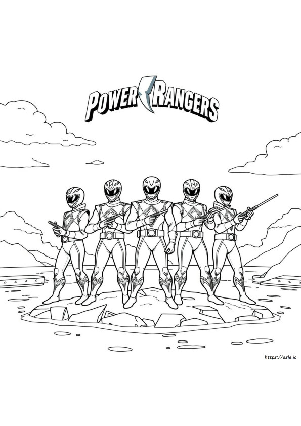 Power Rangers Super Samurai Disegni Da Colorare E Stampare