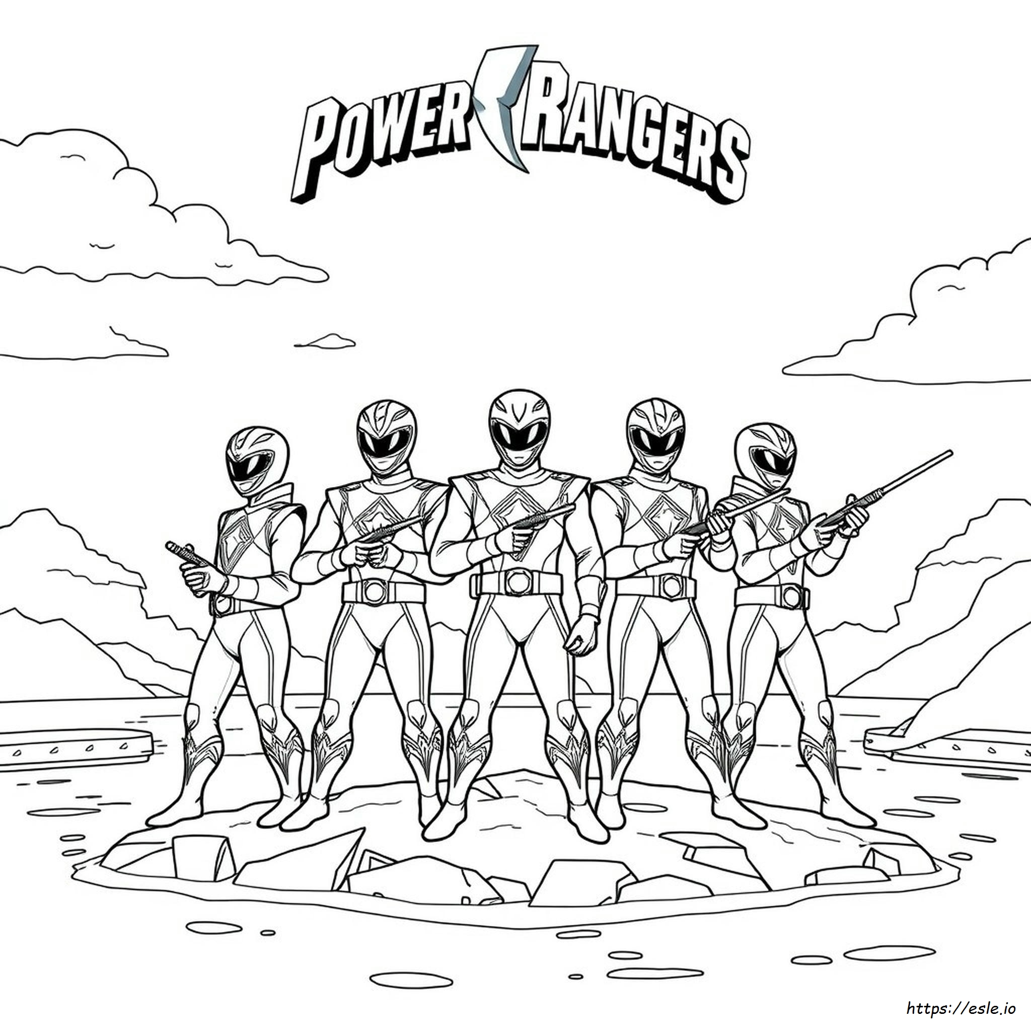 Power Rangers Super Samurai Disegni Da Colorare E Stampare