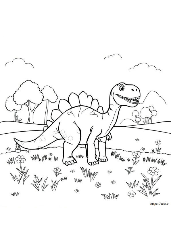 Ücretsiz Dinozor Boyama Sayfaları Pdf