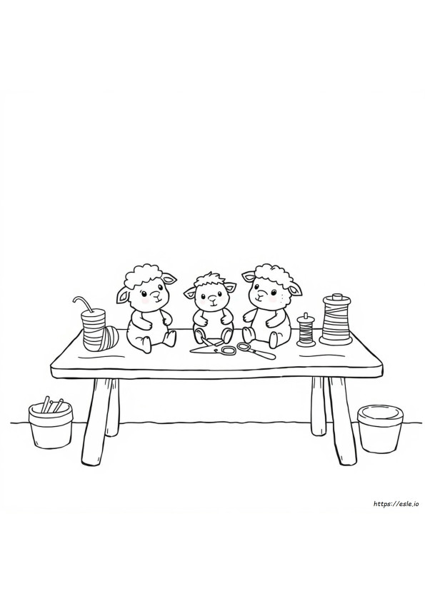 Felt Coloring Pictures