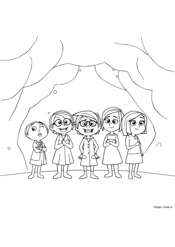 Disegni Da Colorare Di Inside Out