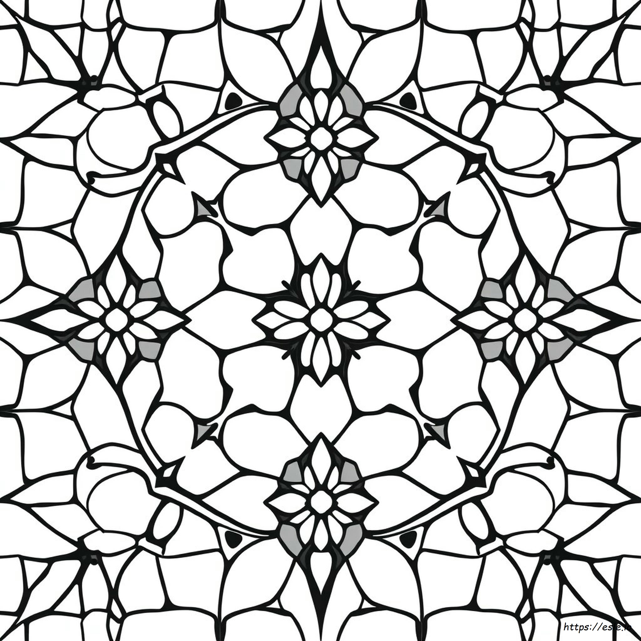 Disegni Mosaico Da Colorare