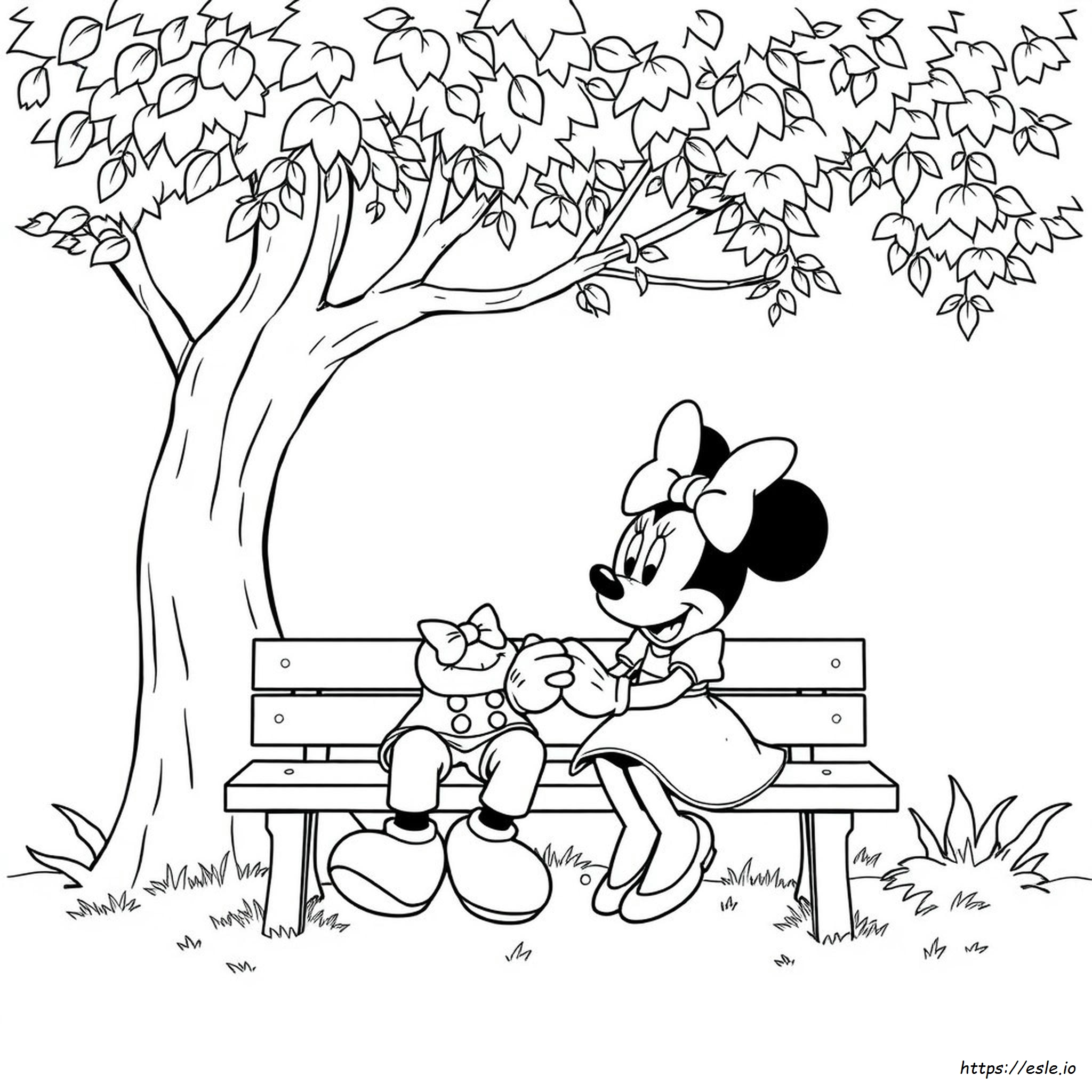 Disegni Facili Di Topolino E Minnie Da Colorare