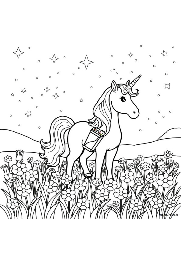 Crayola Unicorn Colouring