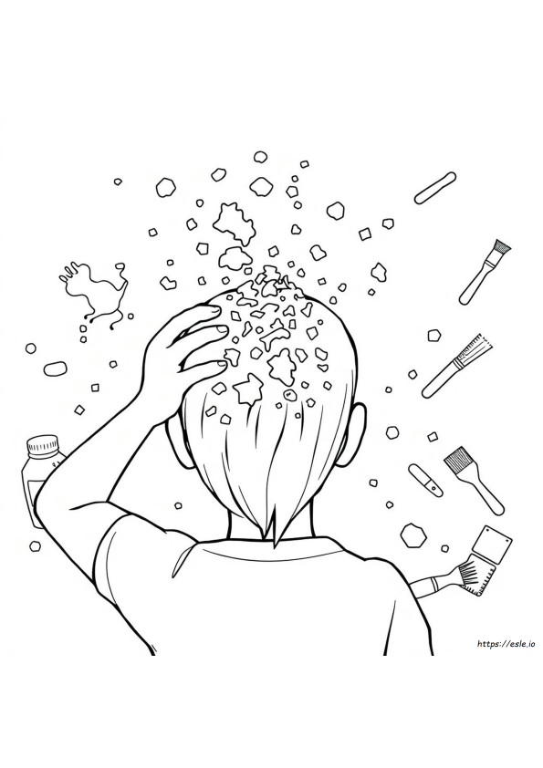 Kulit Kepala Mengelupas Setelah Mewarnai Rambut