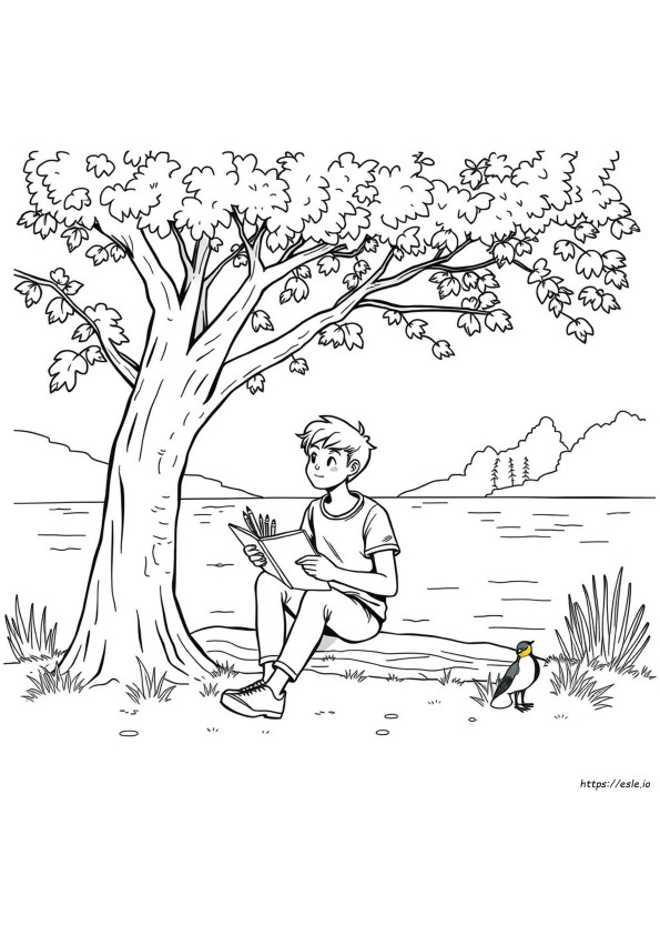 Gambar Mewarnai Remaja