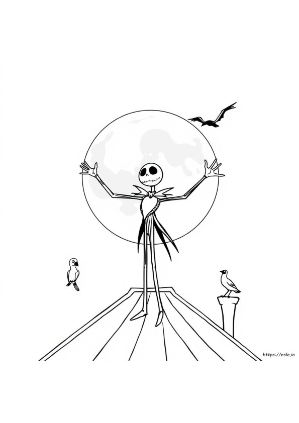 Jack Skellington Da Colorare