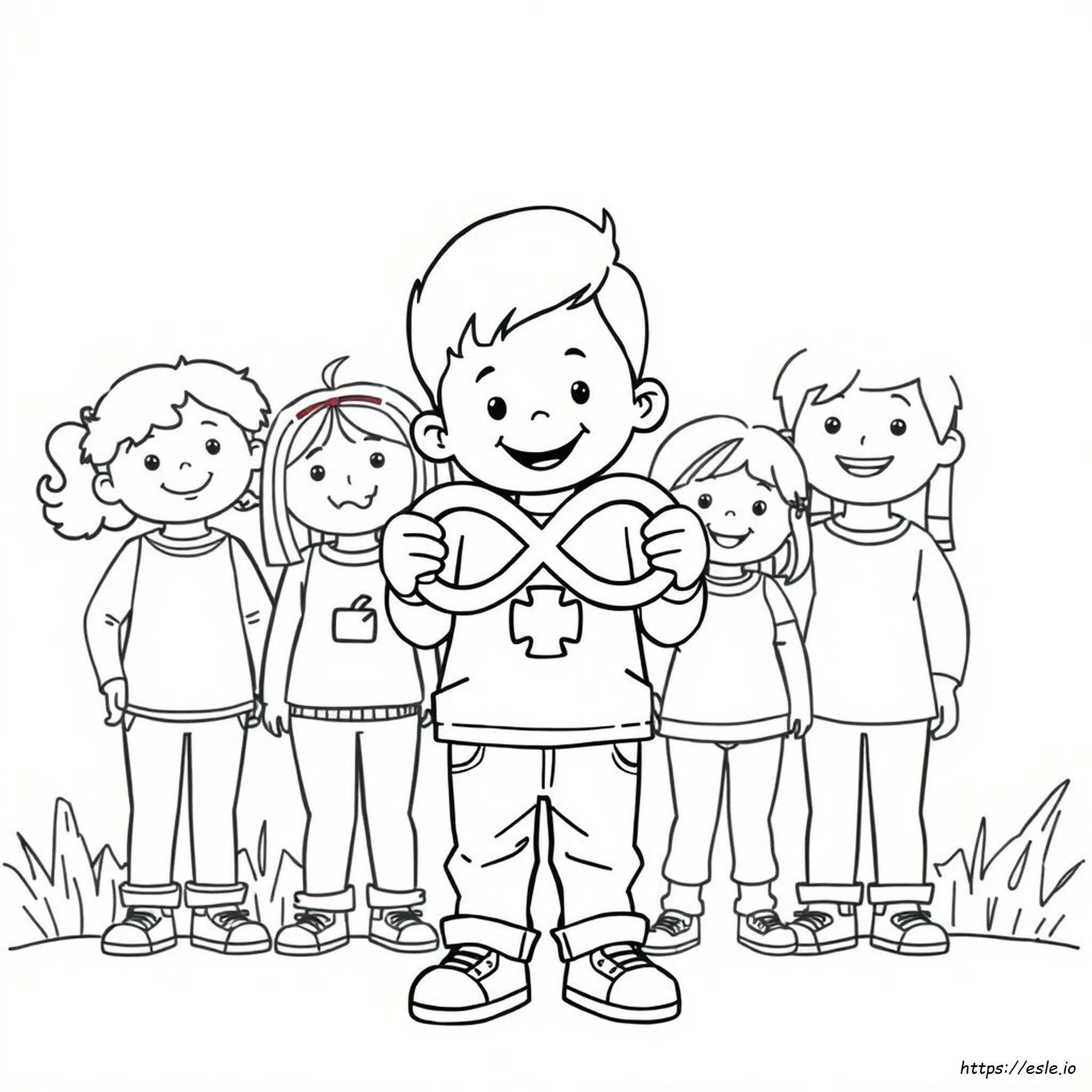 Gambar Mewarnai Autisme
