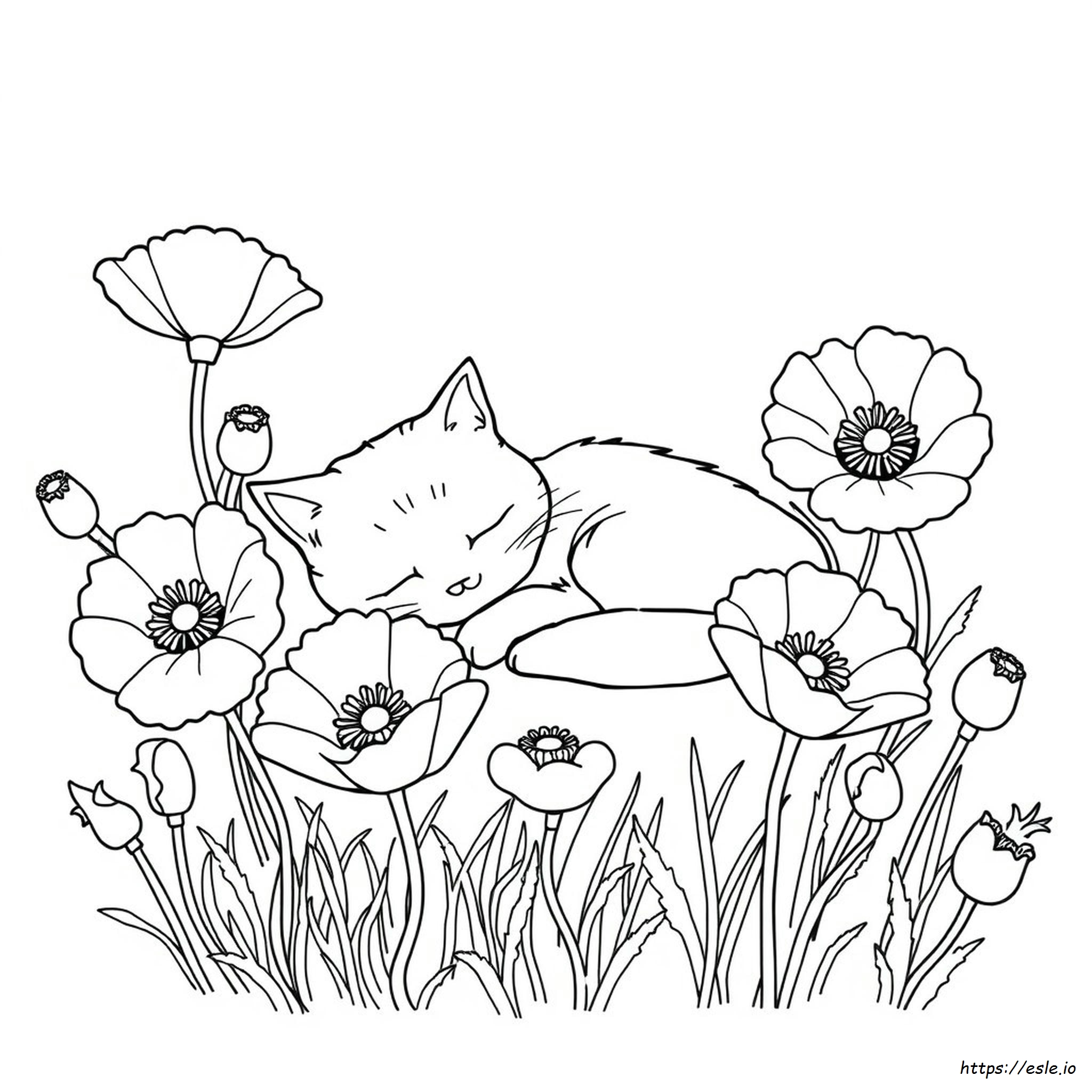 Cat Nap Poppy Playtime Para Colorear