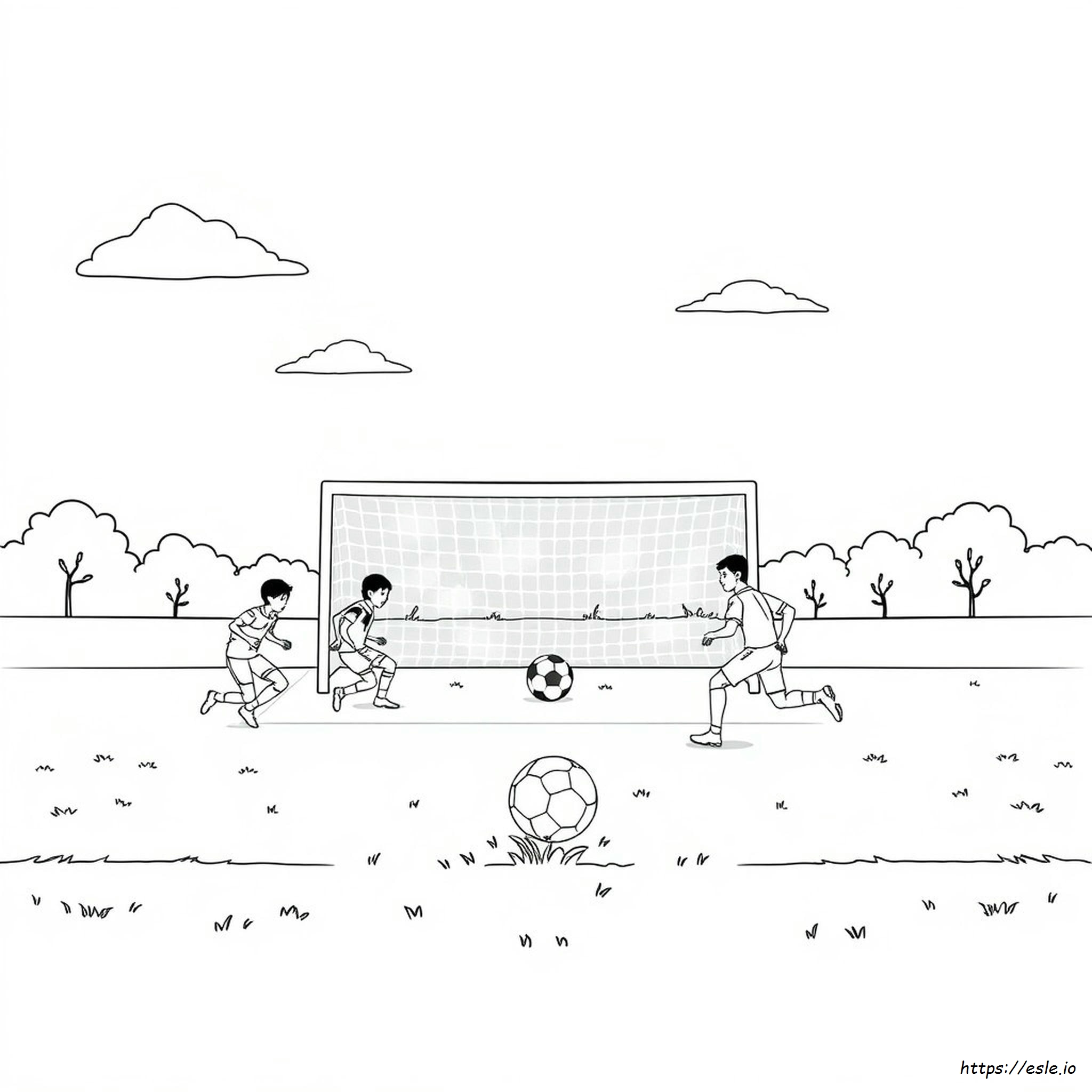 Fifa Soccer Coloring Pages