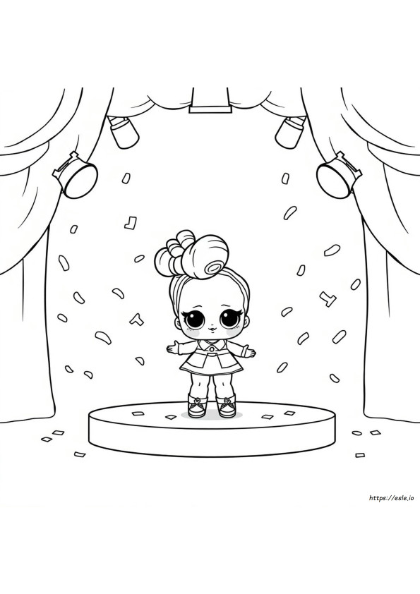 Spice Lol Doll Gambar Mewarnai