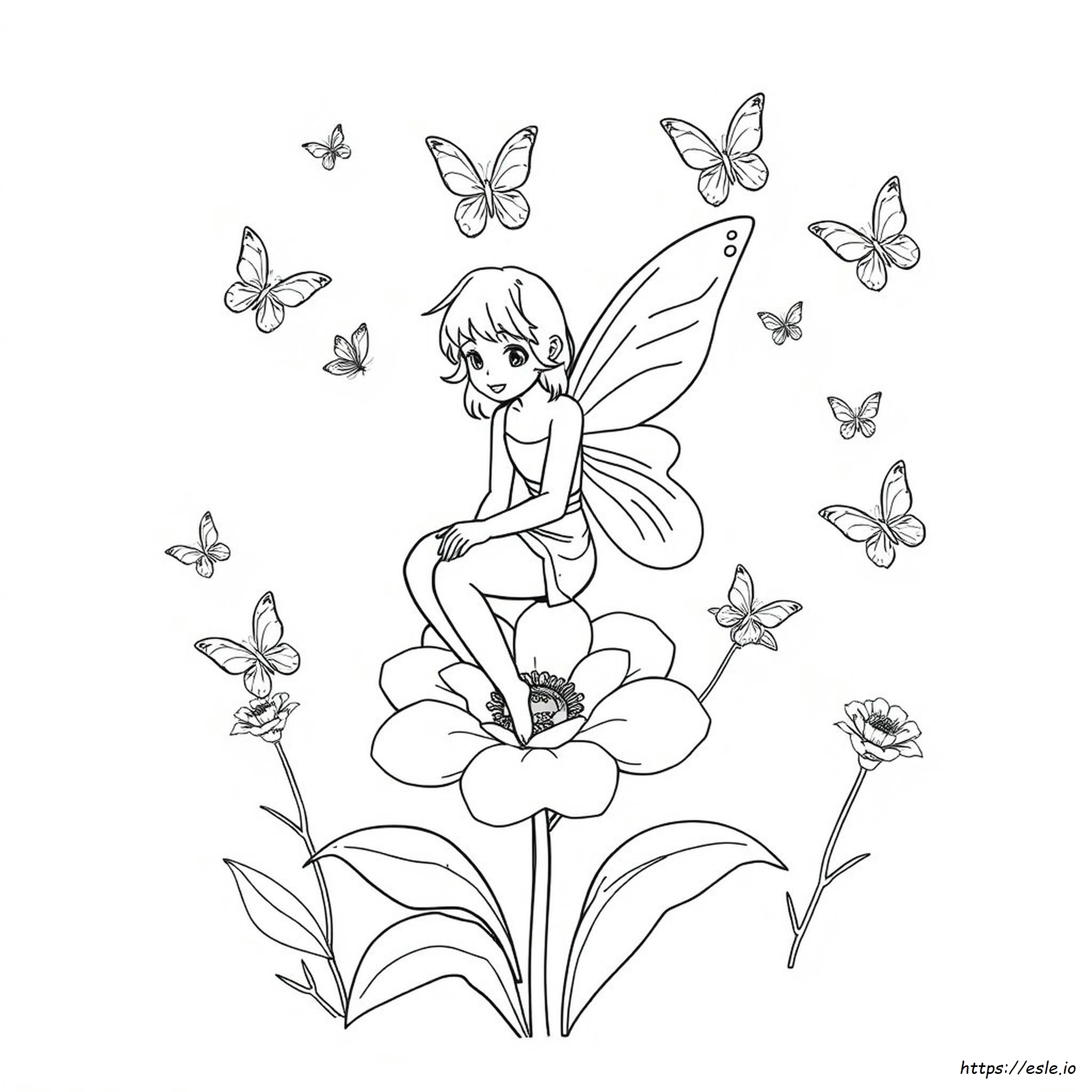 Fairy Coloring Pages Pdf