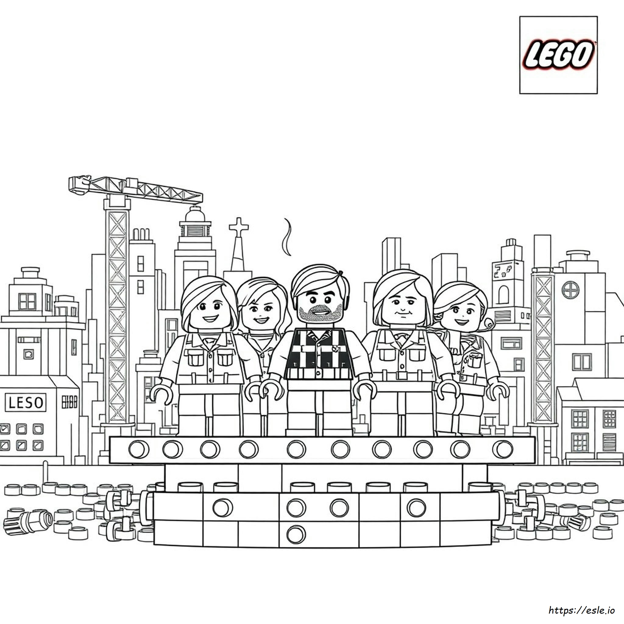 Dibujos De Lego Movie 2 Para Colorear