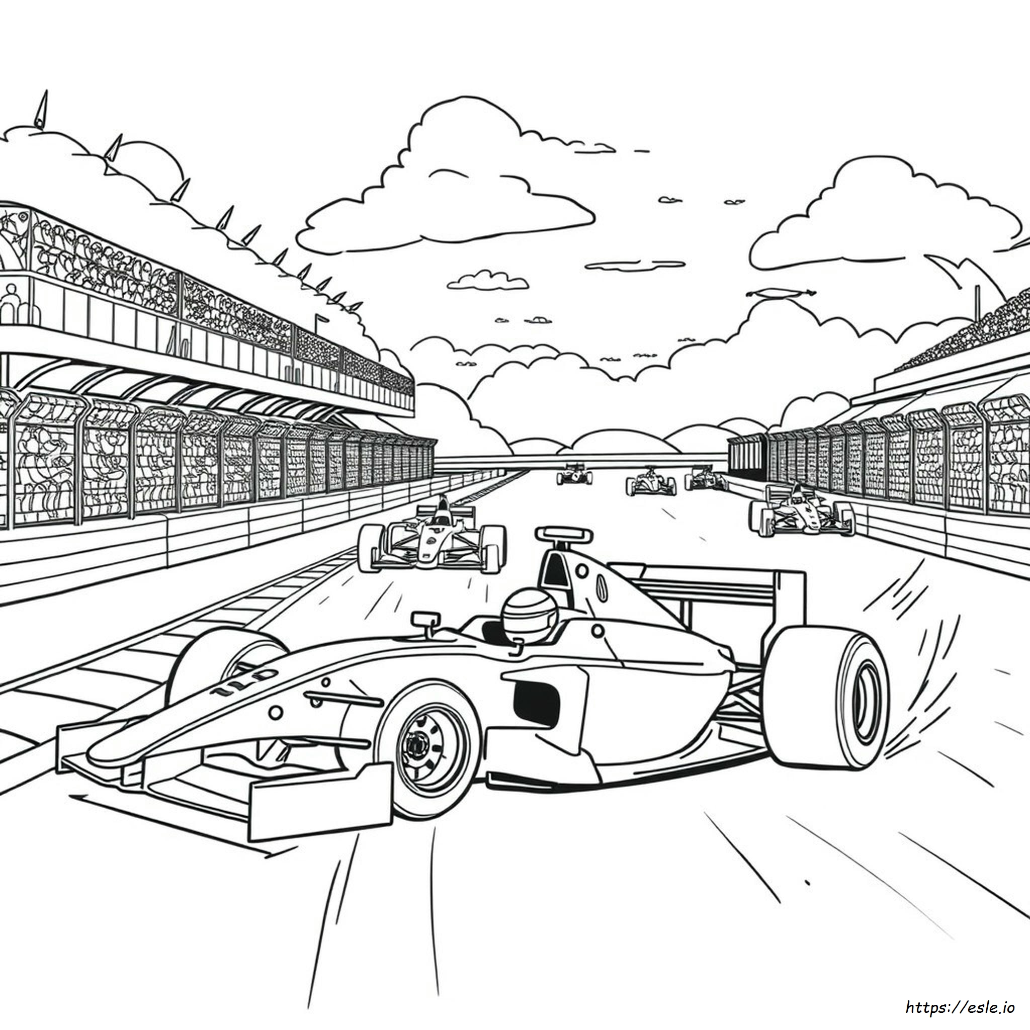 Libro Da Colorare Formula 1