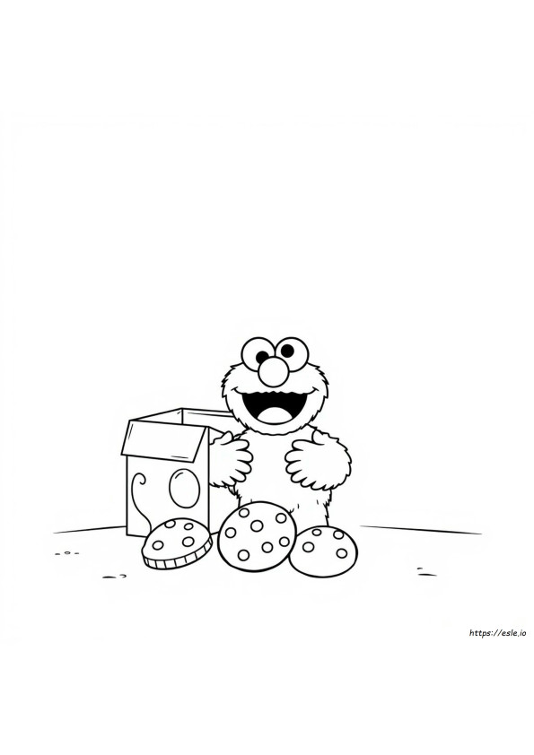 Cookie Monster Coloring Pages To Print
