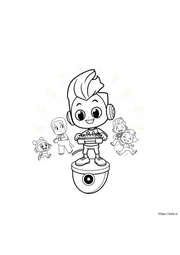 Incredibox Sprunki Mewarnai Gambar Baru
