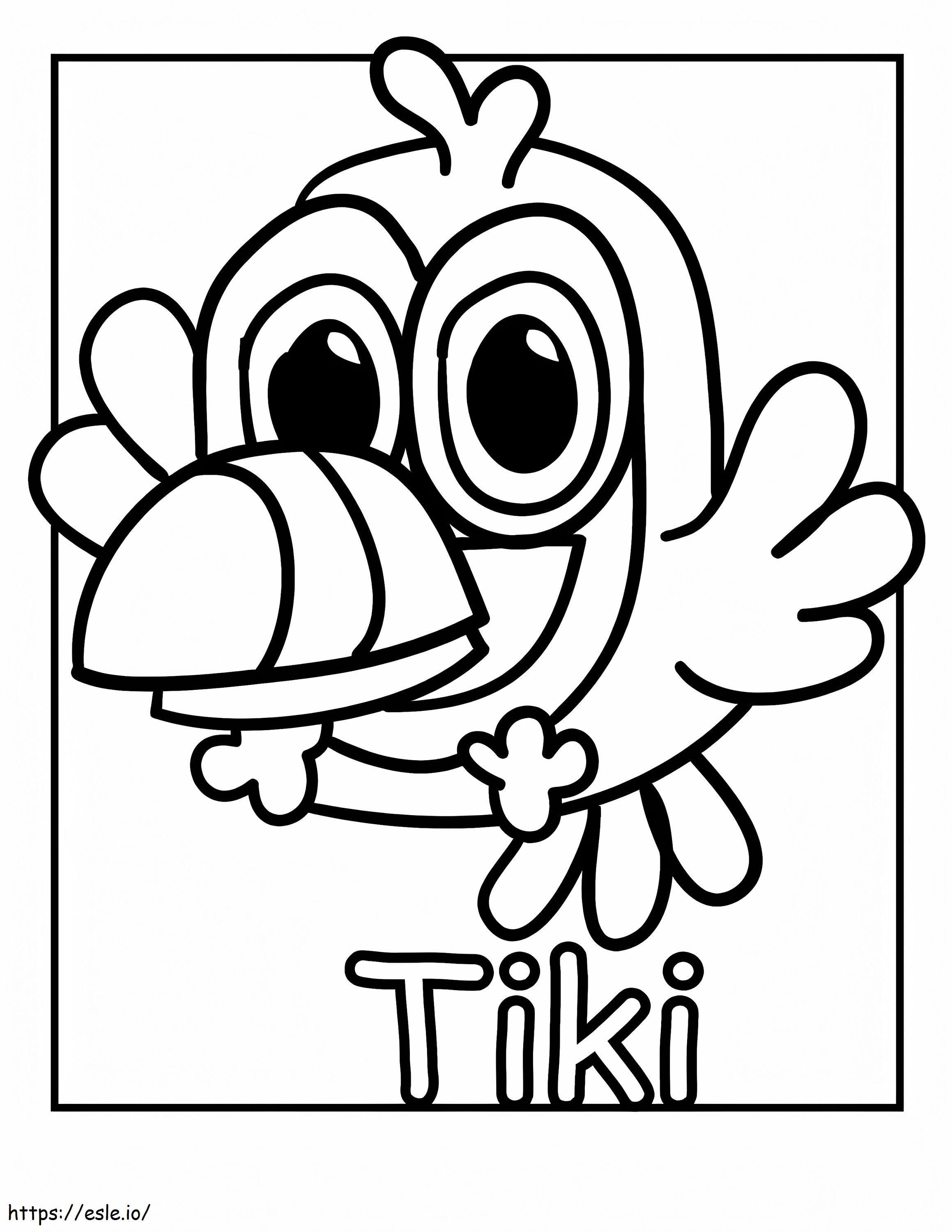 Tiki-Moshi-Monster ausmalbilder