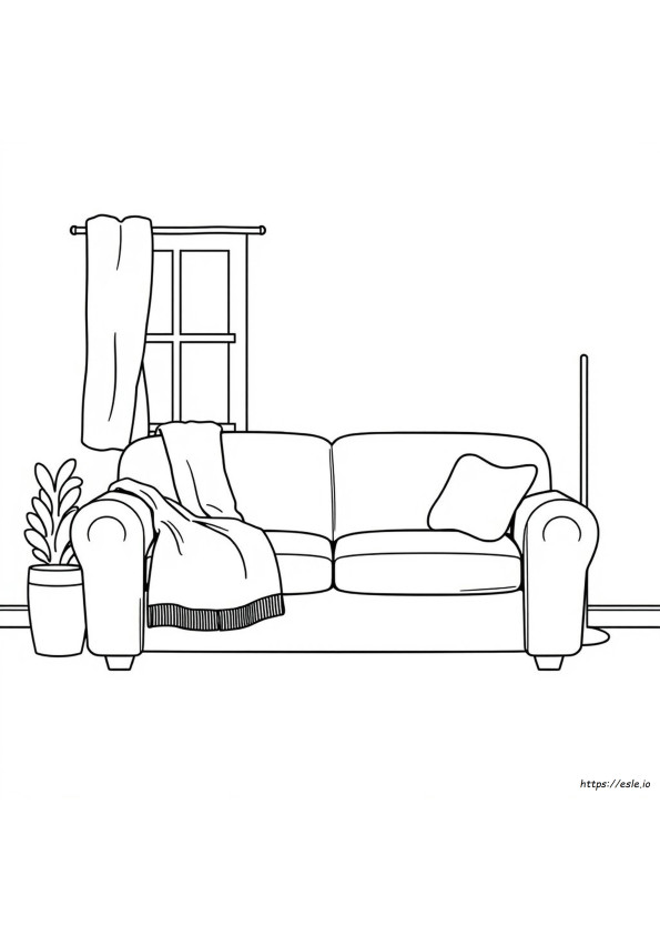 Couch Coloring