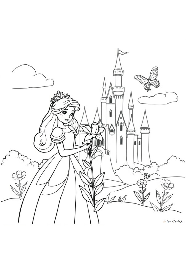Coloring Pages For Girls Princess