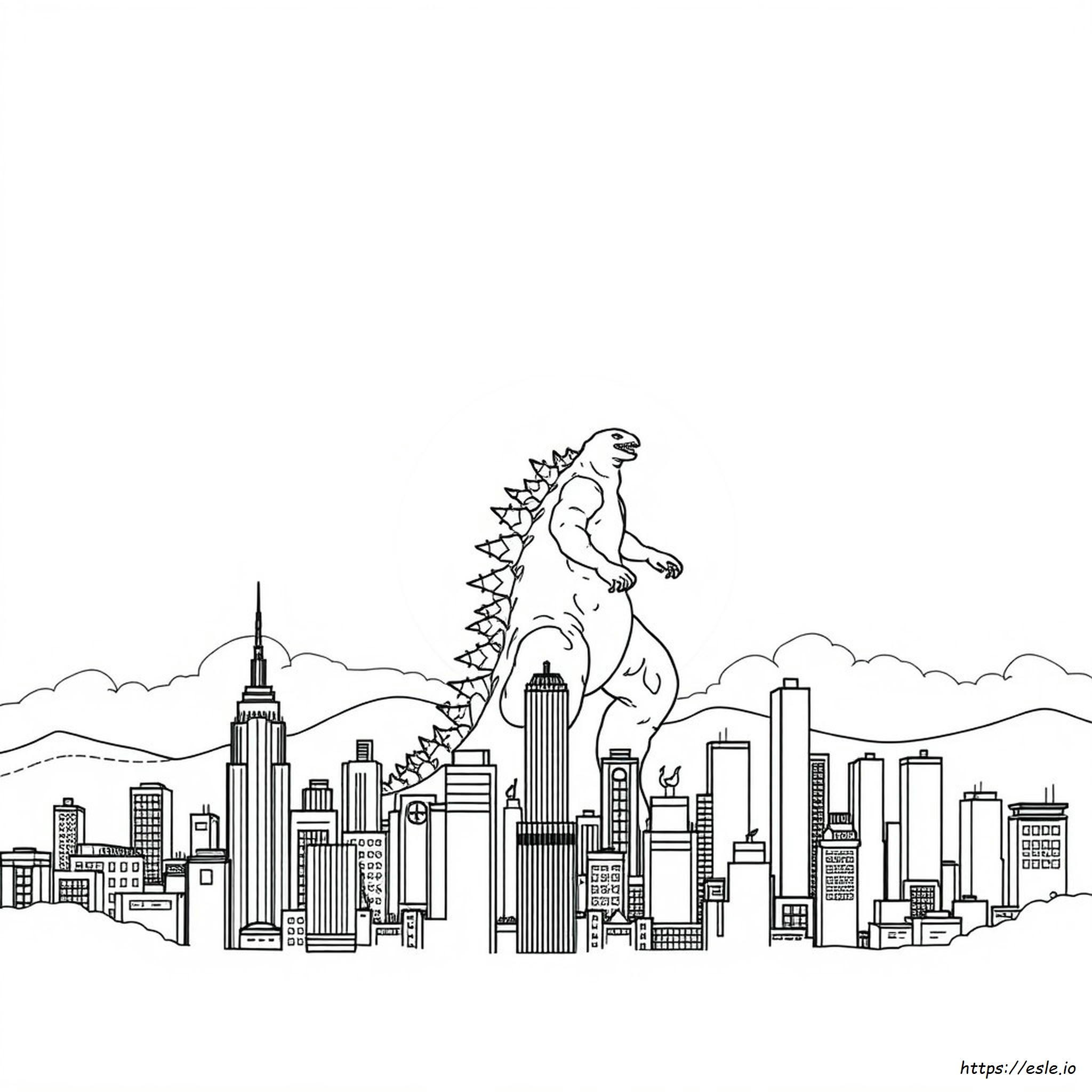 Mega Kaiju Coloring Pages