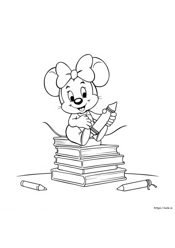 Kolorowanki Mini Mouse