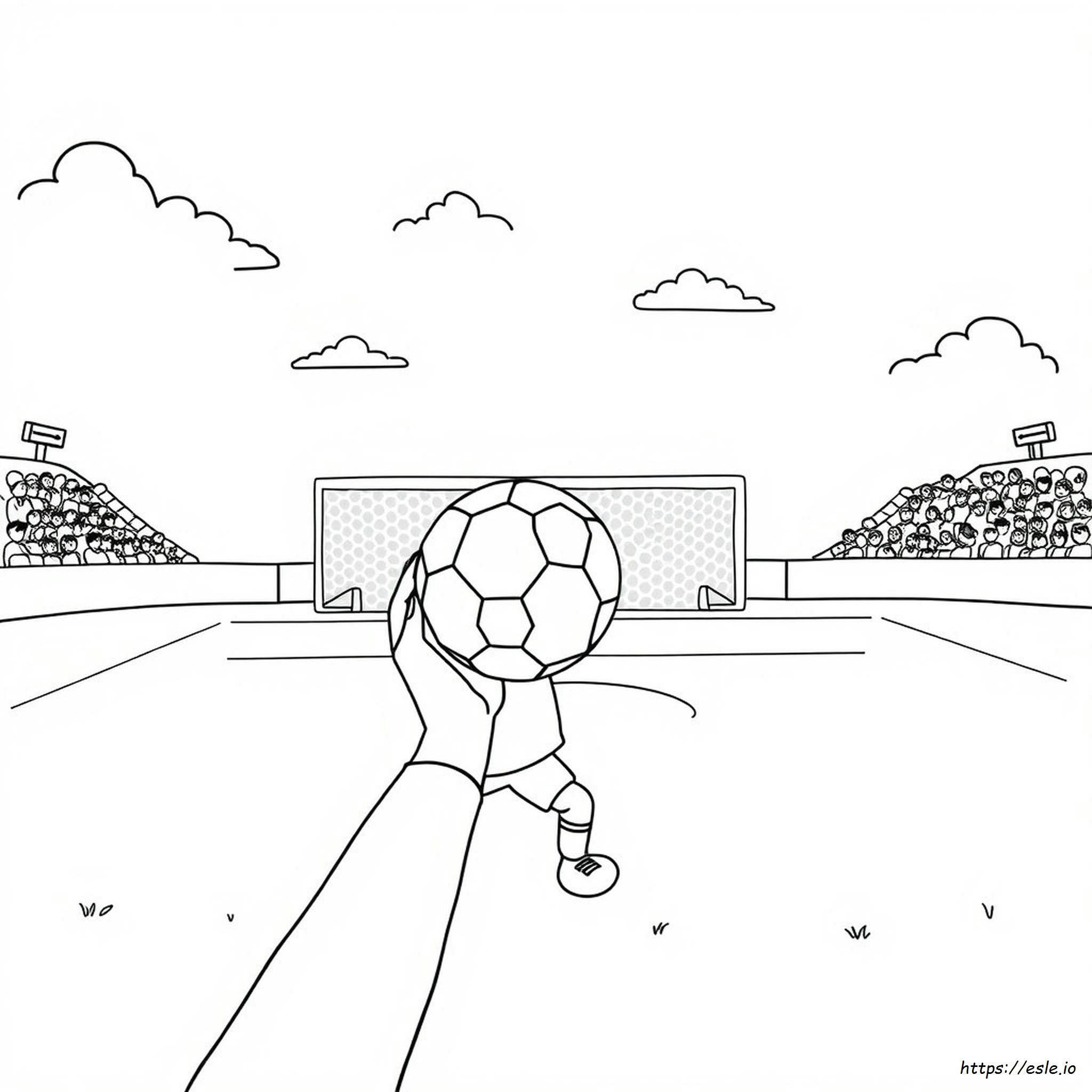 Dibujos De Fútbol Para Colorear Gratis Y Para Imprimir
