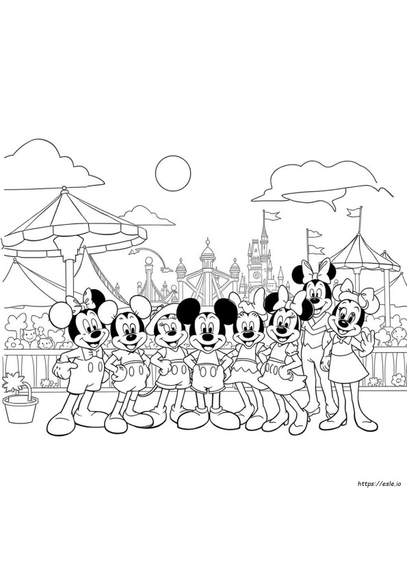 Disney Animators Collection Halaman Mewarnai
